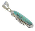 Southwest Turquoise Inlay Silver Pendant YX51561